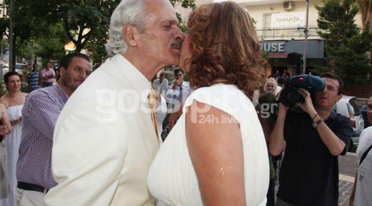 Σπύρος Φωκάς: Ο γνωστός ηθοποιός ντύθηκε γαμπρός στα 76 του!