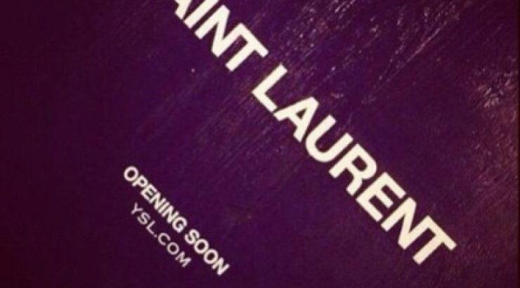 Η πρώτη διαφήμιση του Saint Laurent Paris