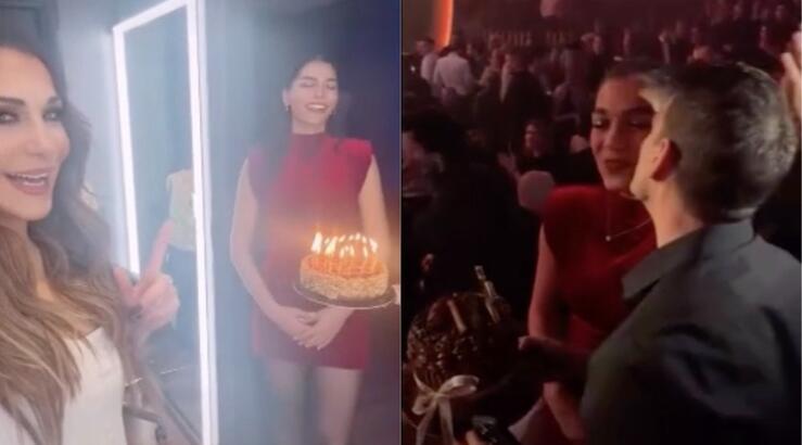 Δέσποινα Βανδή: Οι on stage ευχές για τα γενέθλια της κόρης της και η τούρτα στο καμαρίνι