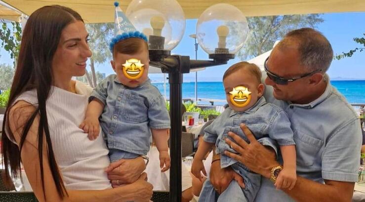 Ελένη Αρτυματά: Πάρτι για τα 1α γενέθλια του γιου της Χάρη και τα 2α του γιου της Χρήστου