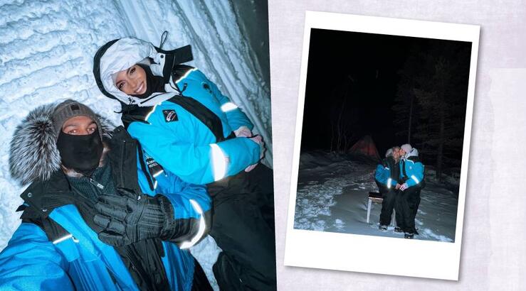 «Απόδραση» στη Φινλανδία για Οικονομάκου – Cerella: Είδαν το Βόρειο Σέλας αγκαλιά [εικόνες]