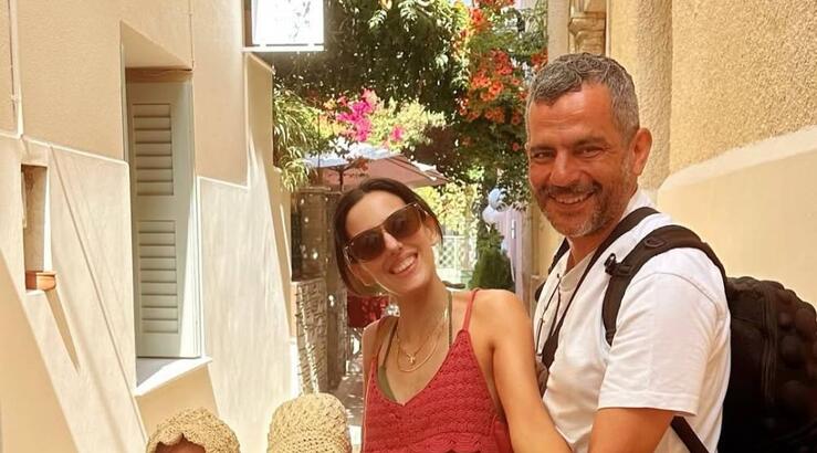 Ρούσσος – Τούρζα: Το άλμπουμ των οικογενειακών διακοπών τους στην Αίγινα [εικόνες]