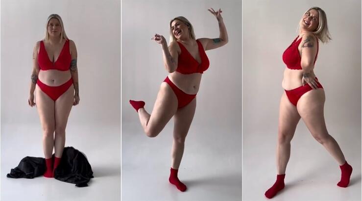 Pan Dragomir: Πόζαρε με εσώρουχα και έστειλε δυνατό μήνυμα για όσες δέχονται bullying