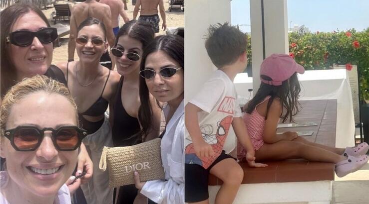 Αριστοτέλους: Το τριήμερο με τις φίλες της και ο γιος της με την «αγαπητικιά» του [εικόνες]