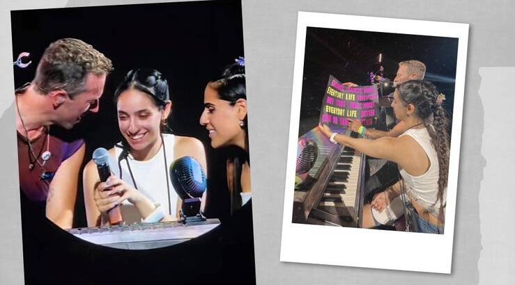 Μιλήσαμε με την Ελένα και την Άντρεα από τη Λάρνακα που τραγούδησαν στη σκηνή με τους Coldplay στο ΟΑΚΑ