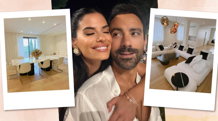 Μπόμπα – Τανιμανίδης: Έβαλαν έπιπλα στο σαλόνι τους και ο χώρος «πλημμύρισε» με κομψότητα