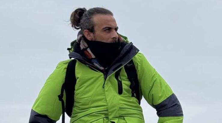 Μάριος Πρίαμος: Ποζάρει στον... Βόρειο Πόλο [εικόνες]