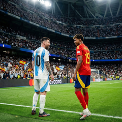 Η φωτογραφία που έγραψε ιστορία: Όταν ο Messi κράτησε στην αγκαλιά του τον Yamal χωρίς να γνωρίζει το μέλλον
