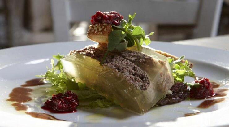 Τερίνα με πατέ απο συκωτάκια κοτόπουλου