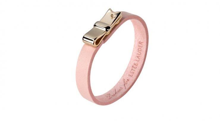 Βραχιόλια Εκστρατείας Ενημέρωσης για τον Καρκίνο του Μαστού από την Estee Lauder και τον Δούκα