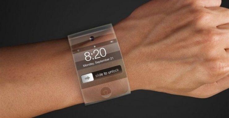 Apple... iWatch: «Έξυπνο» ρολόι που αγκαλιάζει το χέρι του χρήστη