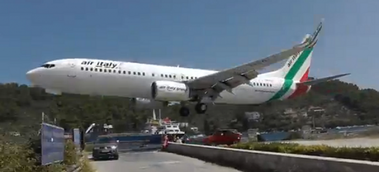 Η προσγείωση του τρόμου στη Σκιάθο [βίντεο]