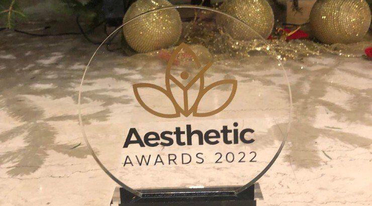 Στην τελετή απονομής των Aesthetic Awards 2022