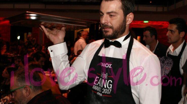 Γιατί ζήτησε συγγνώμη ο Γιώργος Αγγελόπουλος από τους παρευρισκόμενους στα Time Out Eating Awards 2017;