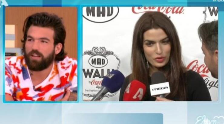 Δημήτρης Αλεξάνδρου: Η αντίδρασή του στα τρυφερά λόγια της Τόνιας Σωτηροπούλου [βίντεο]