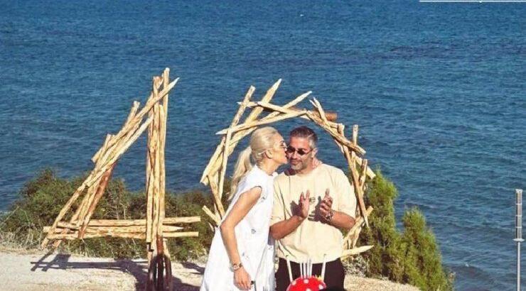 Άντια Στυλιανού: Το πάρτι για τα 40χρονα του συντρόφου της δίπλα στη θάλασσα [εικόνες & βίντεο]