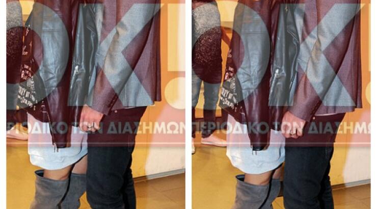 Οι τρυφερές αγκαλιές και τα φιλιά Γιώργου Μερκή και Άντρεας Κυριάκου στο κέντρο της Λευκωσίας