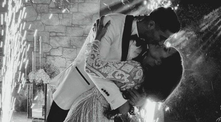 Κωνσταντίνος – Άντρεα Παναγή: Ο πρώτος χορός του ζευγαριού και το σέξι χορευτικό της νύφης! [βίντεο]