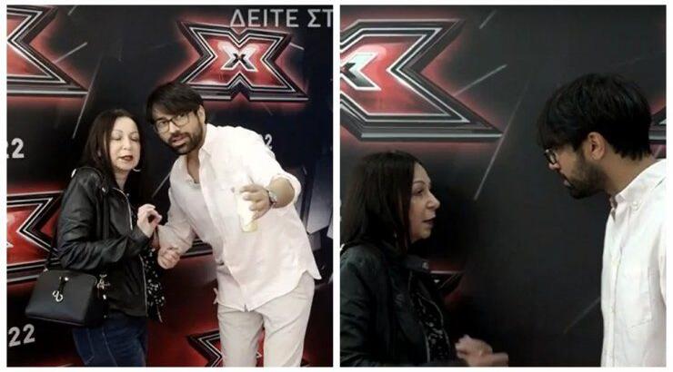 Ανδρέας Γεωργίου: Του “επετέθη” μητέρα διαγωνιζόμενου στα παρασκήνια του “X-Factor” [βίντεο]