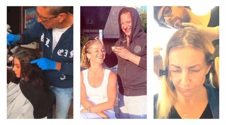 Πέντε επώνυμοι που έβαψαν τα μαλλιά των συντρόφων τους