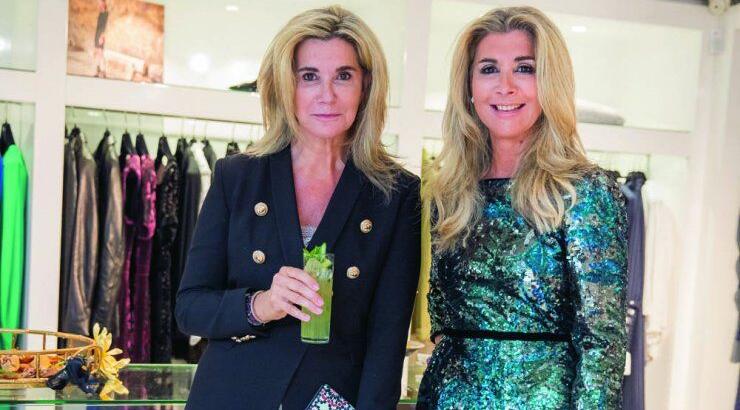 Οι κομψές εμφανίσεις της Αγγέλως Δημητρίου και της Τερέζας Ηλιάδη σε πρόσφατη έξοδό τους