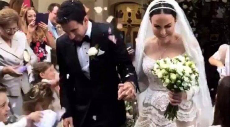 Γιώργος Μαρκίδης – Άννα Μαρία Βασιλειάδη: Δείτε αποκλειστικές εικόνες από τον εντυπωσιακό μπουφέ του γάμου τους!