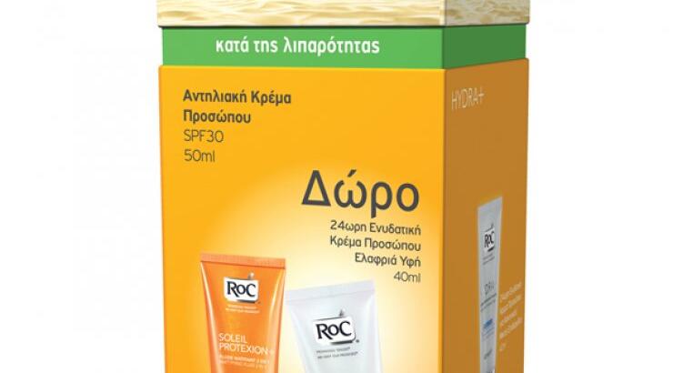 Απόκτησε το αντηλιακό RoC Soleil Protexion+ και πάρε δώρο... 