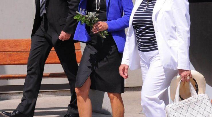 Άντρη Αναστασιάδη και Τζιλ Μπάϊντεν στο κάστρο της Λεμεσού [εικονες]