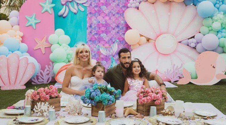 Άντρη Καραντώνη – Νεοκλής Σκουρουμούνης: Το παραμυθένιο πάρτι για τα 6α γενέθλια της κόρης τους, Αργυρώς