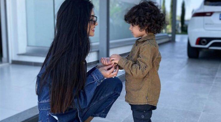 Άντρεα Κυριάκου: Γιορτάζει τα τρίτα γενέθλια του μικρού Λαμπρινού [εικόνες]