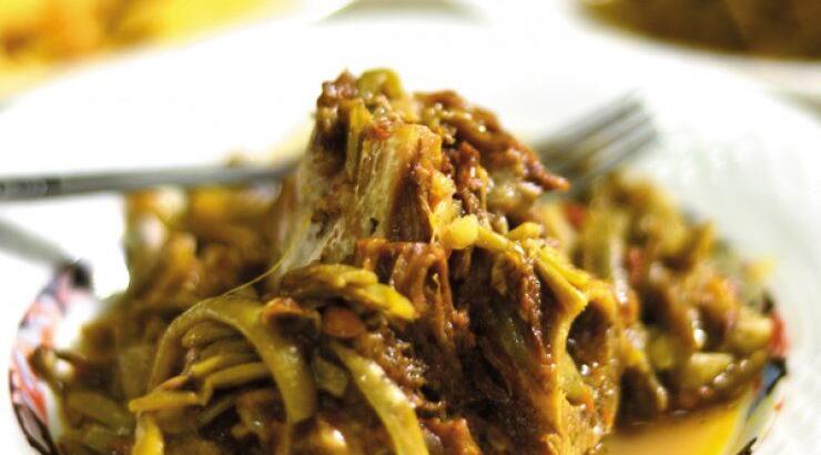 Φασολάκια µε το απόχτι