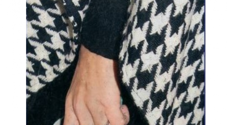 Με το μονόπετρο στο χέρι εμφανίστηκε Ελληνίδα παρουσιάστρια