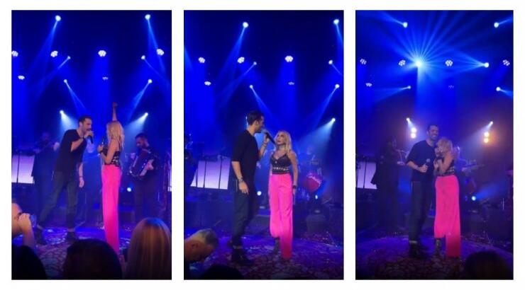 Άννα Βίσση – Κωνσταντίνος Αργυρός: Συναντήθηκαν επί σκηνής και καταχειροκροτήθηκαν! [βίντεο]