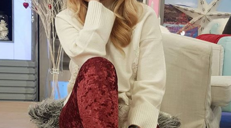 Κυριακάτικη "απόδραση" για τη Χριστιάνα Αριστοτέλους!