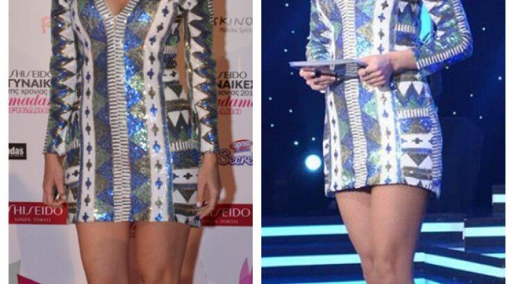 Χριστιάνα Αριστοτέλους: Απάντησε on air γιατί φόρεσε το ίδιο φόρεμα στα Βραβεία Madame Figarο