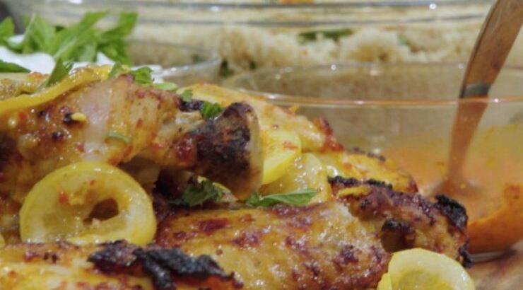 Κοτόπουλο με χαρίσα