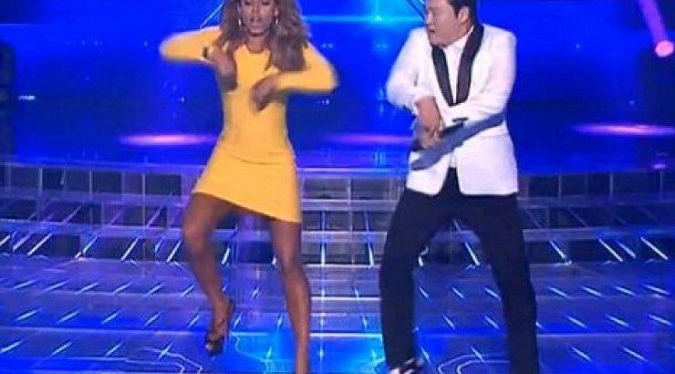 Και η Mel B δοκιμάζει το Gangnam Style