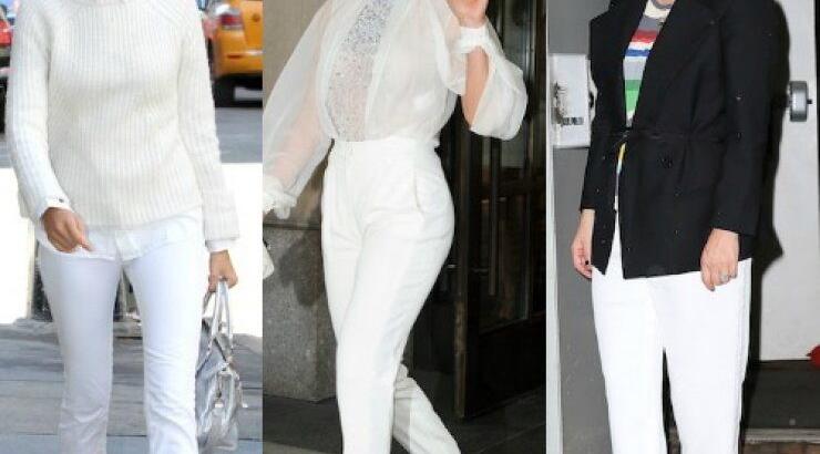 7+1 κανόνες του άσπρου παντελονιού