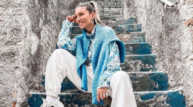 Η Αθηνά Οικονομάκου παραδίδει μαθήματα maternity style!