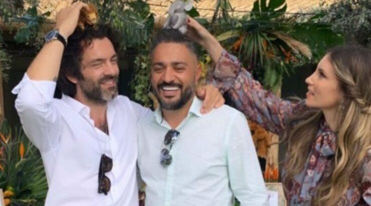 Φίλιππος Μιχόπουλος - Αθηνά Οικονομάκου: Βάφτισαν τον ενάμιση ετών γιο τους [εικόνες]