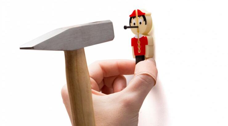 Για να μην τρυπάς το δάχτυλο!