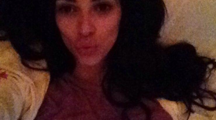 Η Georgia Salpa χωρίς μακιγιάζ