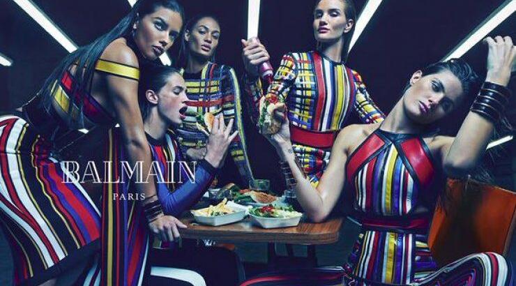 H νέα καμπάνια του Balmain είναι η ωραιότερη της σεζόν