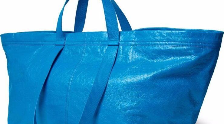 Αντέγραψε ο οίκος Balenciaga την τσάντα της ΙΚΕΑ;