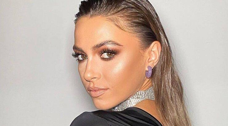 H Εβελίνα Σκίτσκο με το πιο εντυπωσιακό smokey wet look