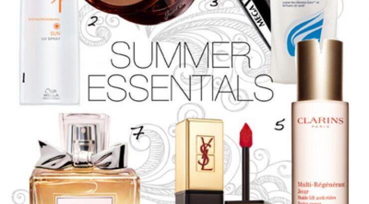 Το νεσεσέρ του καλοκαιριού