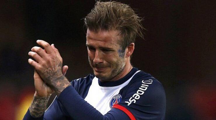 Όταν έκλαψε ο Beckham! 