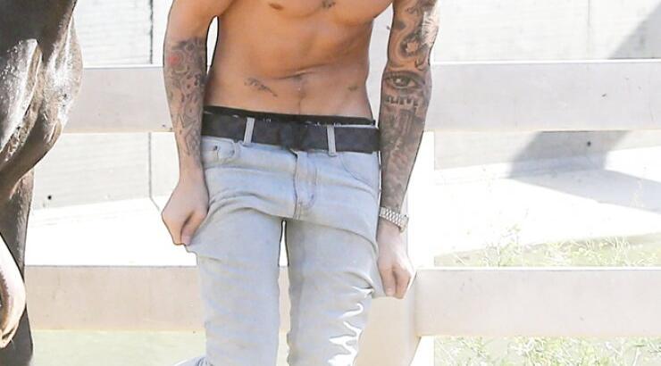 Ο καβαλάρης Justin Bieber [εικόνες]