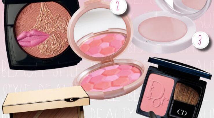 Ρουζ: Επέλεξε χρώμα και απόχρωση!