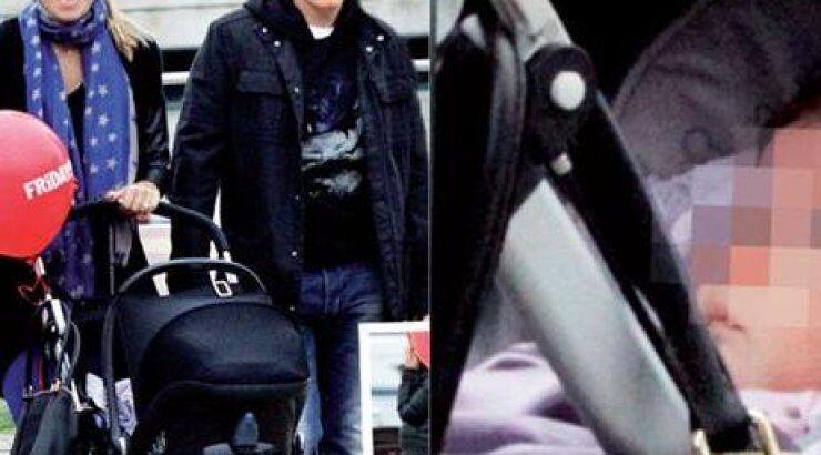 Μαριέττα Χρουσαλά - Λέων Πατίτσας: Βόλτα με την 5 μηνών Μάργκω